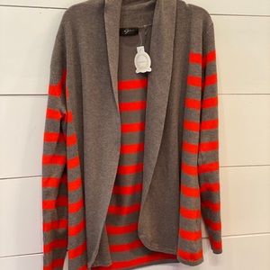 Women’s Small Striped Cardigan